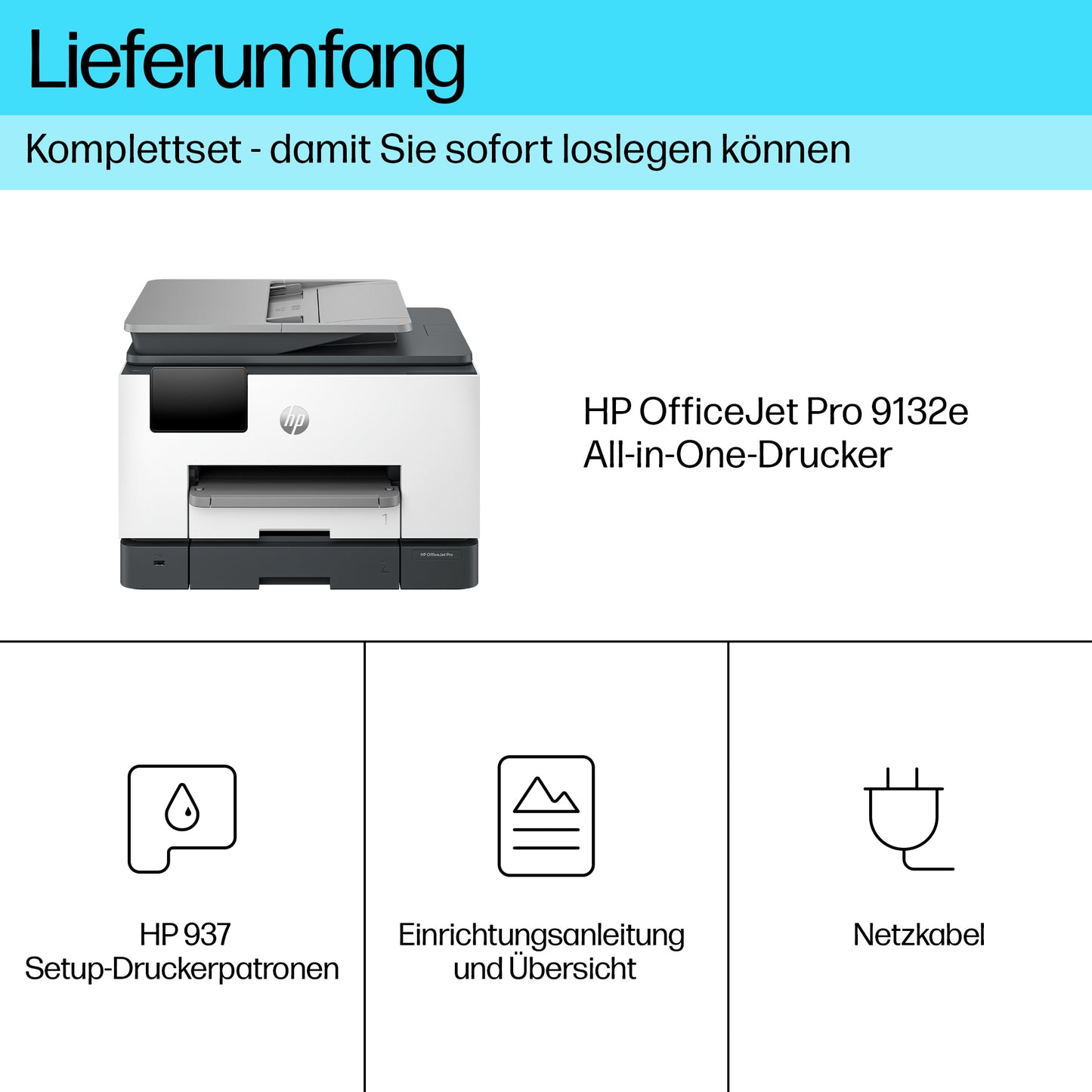 HP INC. OfficeJet Pro 9132e All-in-One Printer