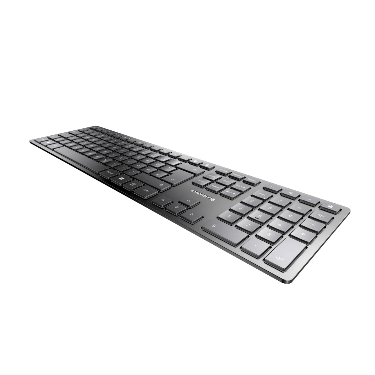 CHERRY KW 9100 SLIM - Keyboard - Wireless - QWERTZ - Black