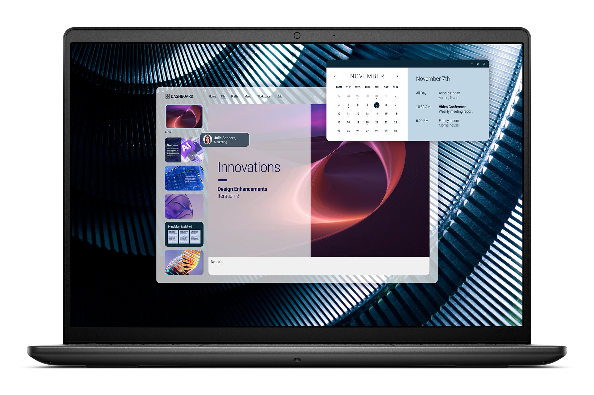 DELL Pro 14 Essential - PV14250 - 14 inch - Intel Core 7 150U - 16GB RAM - 512GB SSD - Windows 11 Pro
