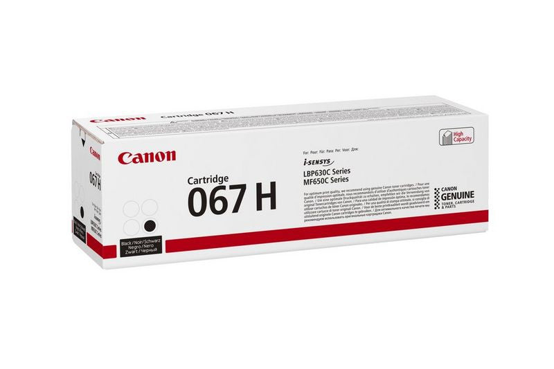 CANON 067H high capacity for i-SENSYS MF651Cw black