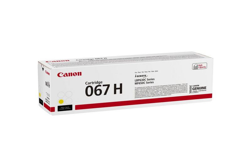CANON 067H high capacity for i-SENSYS MF651Cw yellow