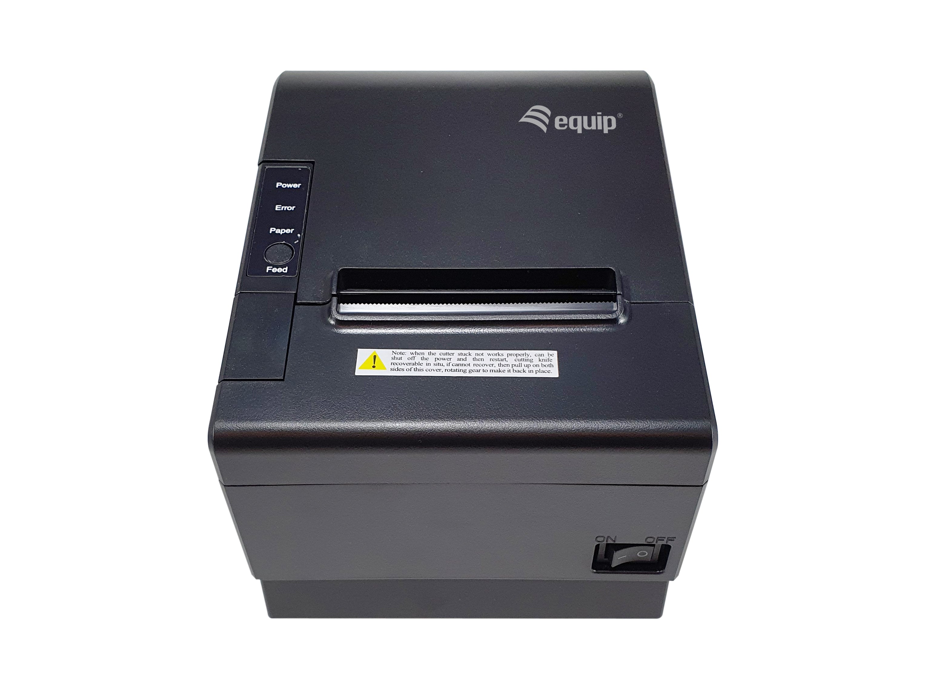 EQUIP 80mm Thermal POS Receipt Printer with Auto Cutter USB/Cash Drawer connection