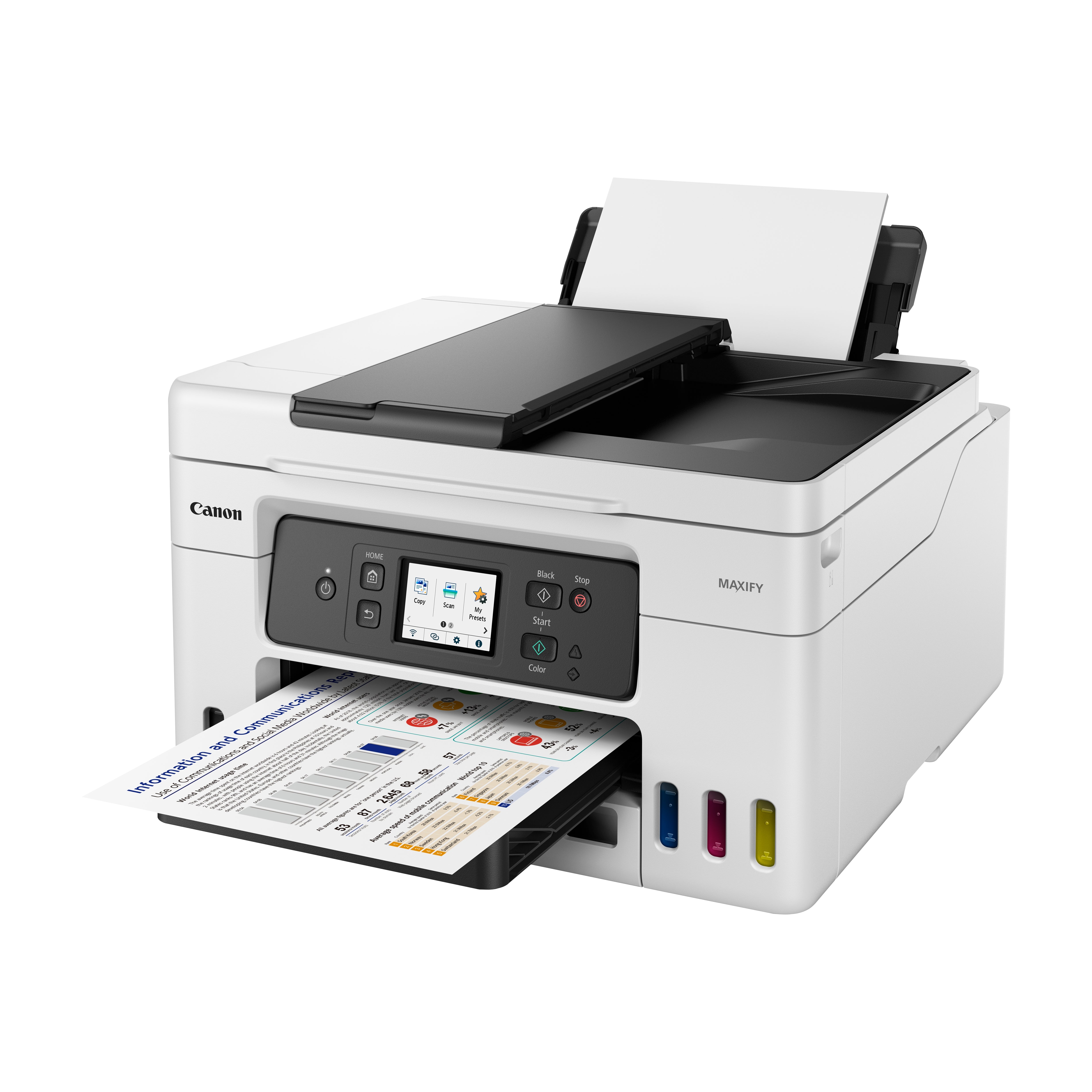 CANON MAXIFY GX4050 MFP Inkjet Printer - White