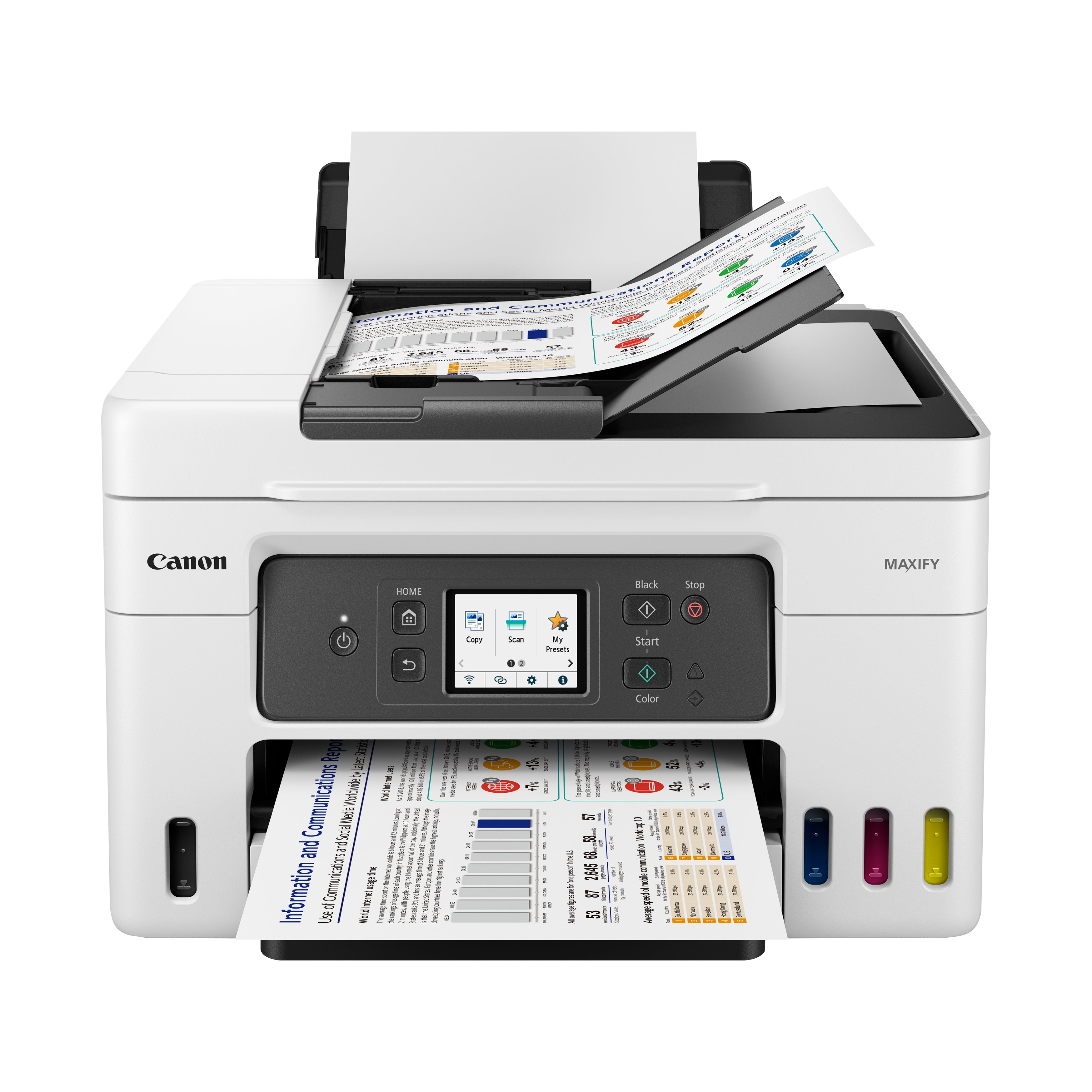 CANON MAXIFY GX4050 MFP Inkjet Printer - White