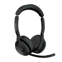 JABRA Evolve2 55 - UC Stereo - Headset - with charging stand - USB-C