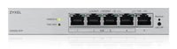 ZYXEL GS1200-5HPV3 Managed L2 Gigabit Ethernet (10/100/1000) Power over Ethernet (PoE) Desktop Grey