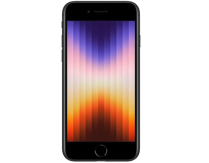 Apple iPhone SE (2022) midnight | 4.7 1334x750 / Apple A15 Bionic SOC 6x3.23 GHz / 4 GB RAM / 64 GB Intern