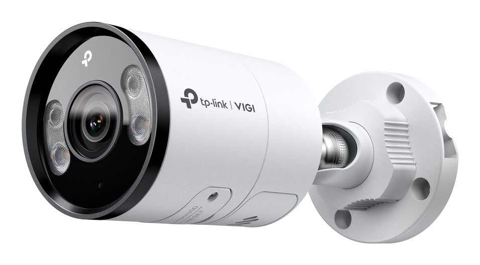 TP-LINK VIGI InSight 5MP Outdoor Full-Color Bullet Network Camera - 4 mm Fixed Lens