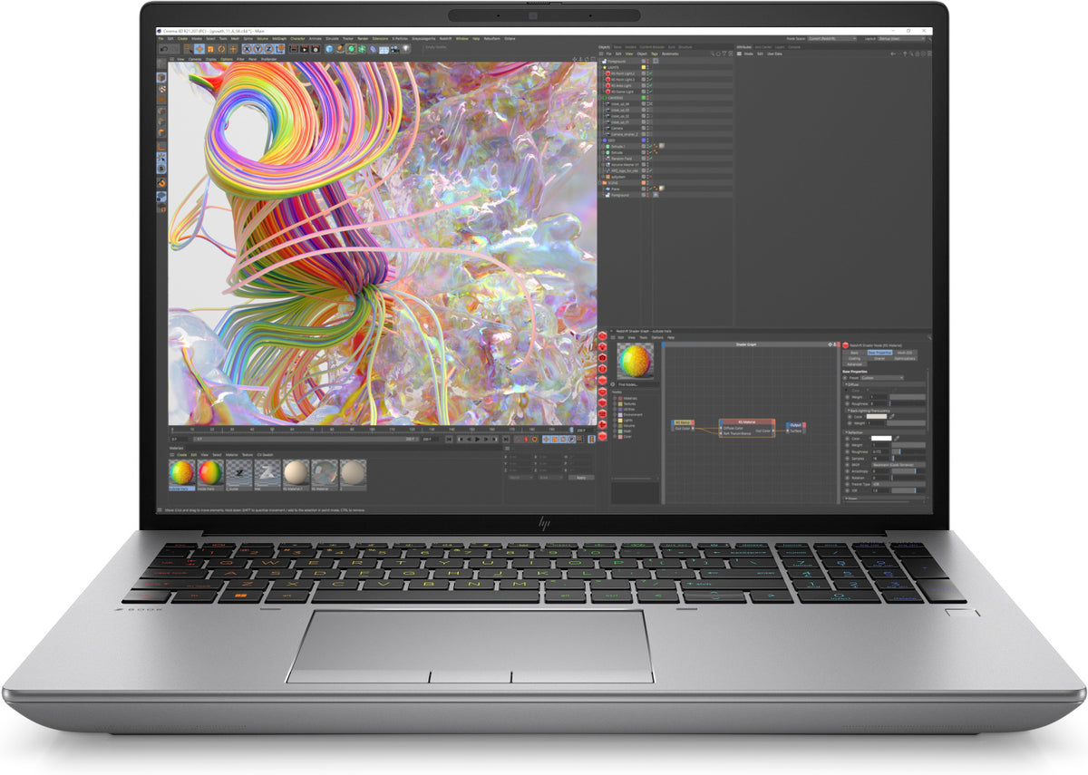 HP ZBook Fury 16 G9 | 15.6 1920x1200 / Intel 12850HX Core i7 16x2.10 GHz / 16 GB RAM / 512 GB SSD