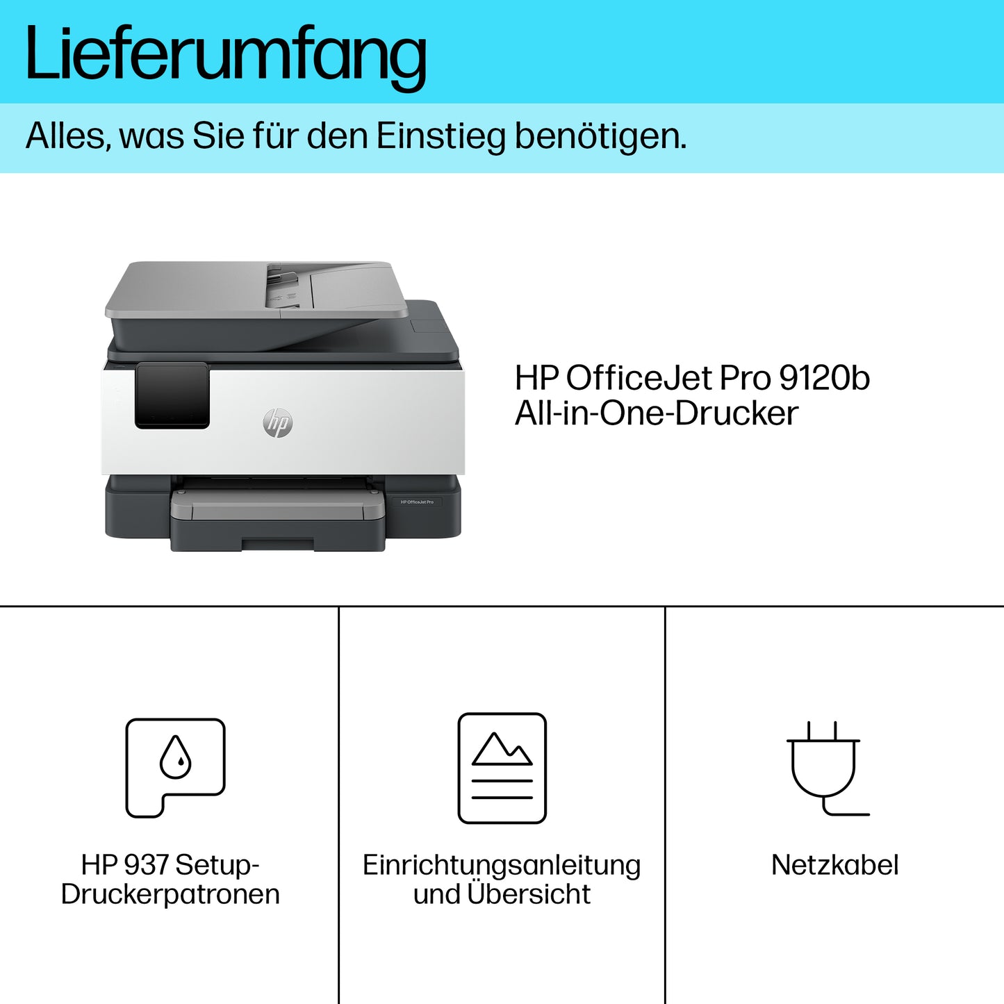 HP INC. OfficeJet Pro 9120b All-in-One Printer