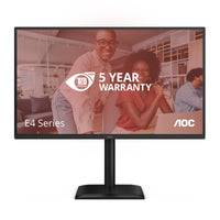 AOC E4 Series - 27 inch - Quad HD IPS LED Monitor - 2560x1440 - 120Hz - Pivot - HAS