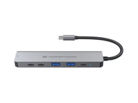 CONCEPTRONIC 6-in-1 Docking Station USB 3.2 Gen 1 - HDMI - USB-A 5Gbps x 2 - USB-C 5Gbps x 2 - 100W USB PD