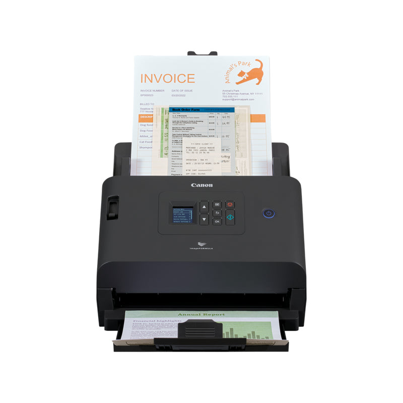 CANON imageFORMULA DR-S250N Sheet-fed scanner 600 x 600 DPI A4 - Black