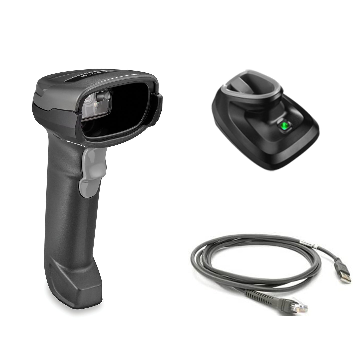 ZEBRA DS2278-SR - 2D Imager - Bluetooth - Black (Kit includes Scanner, Cradle & USB Cable)