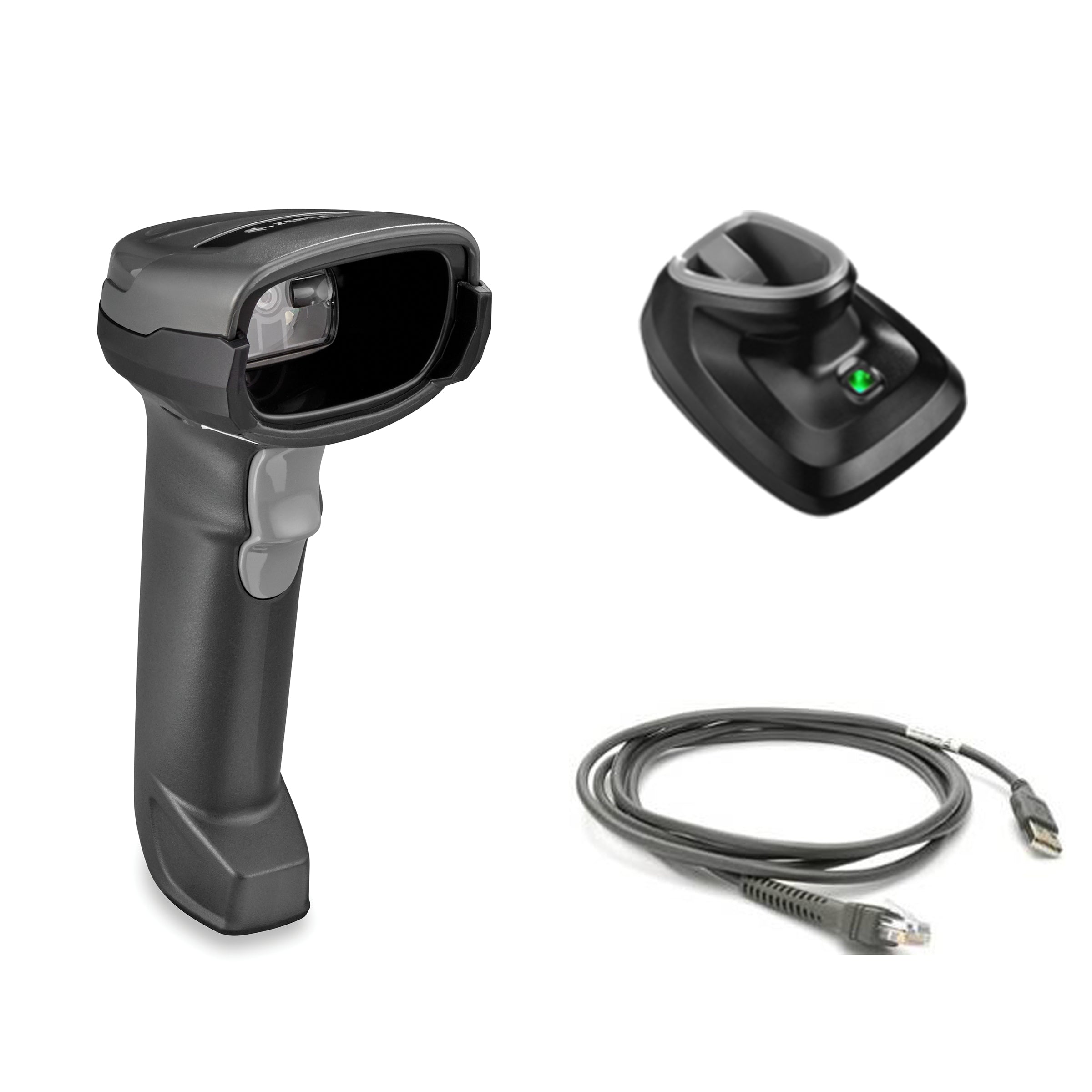 ZEBRA DS2278-SR - 2D Imager - Bluetooth - Black (Kit includes Scanner, Cradle & USB Cable)