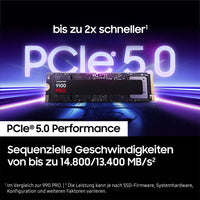 SAMSUNG 9100 PRO PCIe 5.0 x4 NVMe M.2 SSD 2TB