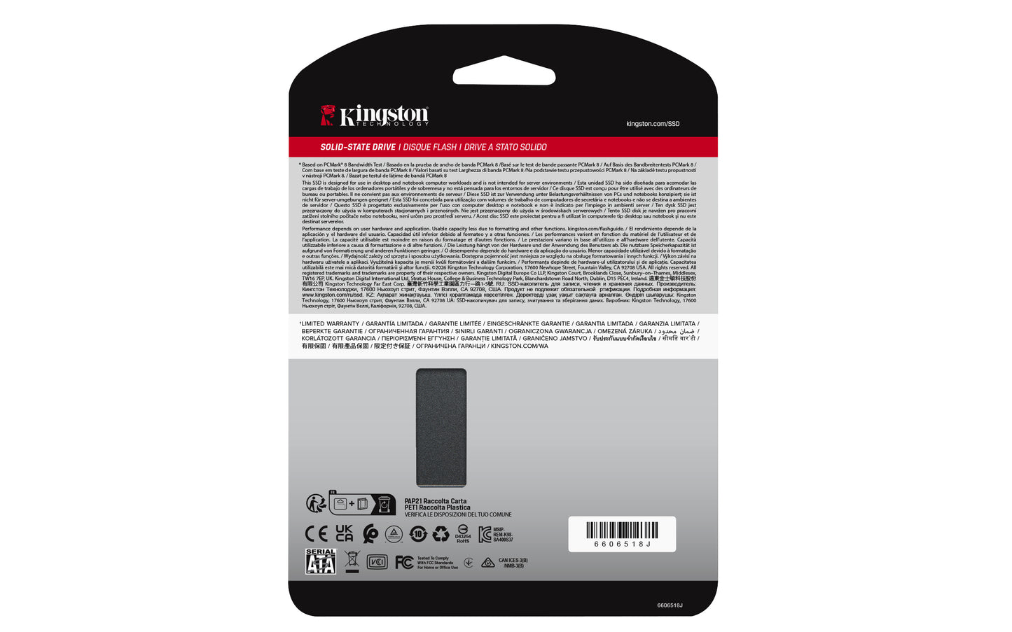 KINGSTON A400 960GB SSD - 2.5 inch - SATA 6Gb/s