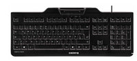 CHERRY KC 1000 SC - Keyboard - Corded - AZERTY - Black