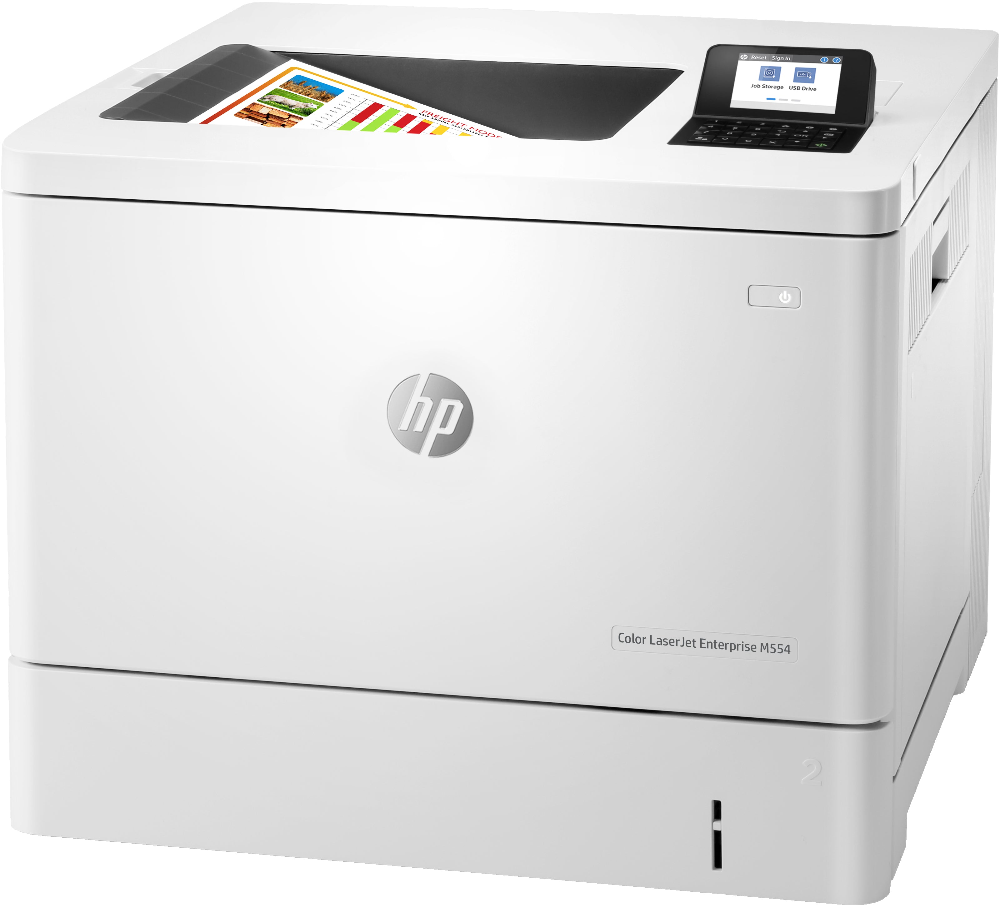 HP INC. Color LaserJet Enterprise M554dn Printer