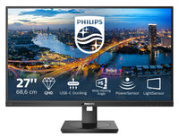 PHILIPS B-Line - 27 inch - Quad HD IPS LED Monitor - 2560x1440 - USB-C Dock - Pivot / HAS / RJ45