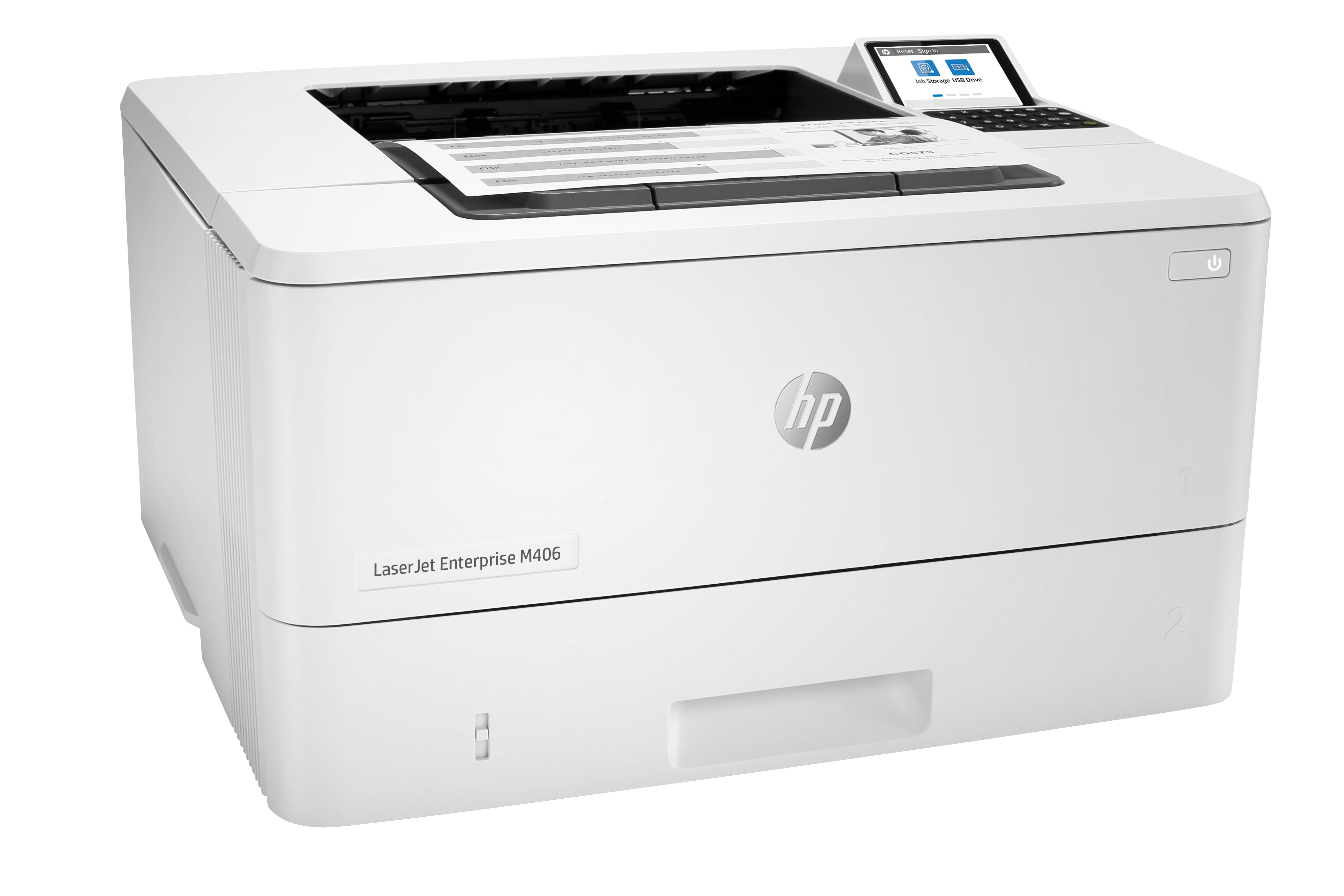 HP INC. LaserJet Enterprise M406dn Printer