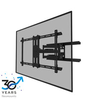 NEOMOUNTS Full motion wall mount for 43-86 inch screens - Black