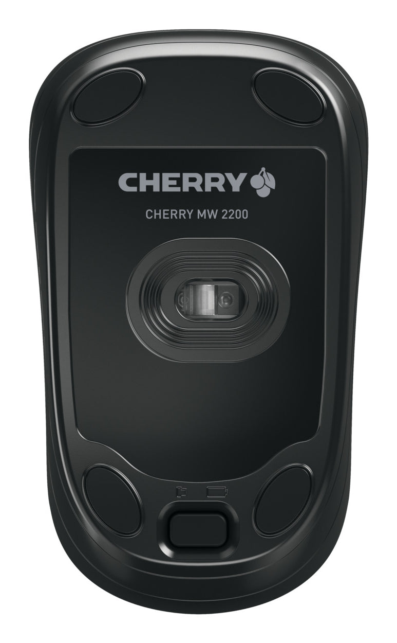 CHERRY MW 2200 - Mouse - Wireless - Black