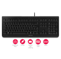CHERRY KC 1000 - Keyboard - Corded - QWERTY SPAIN - Black