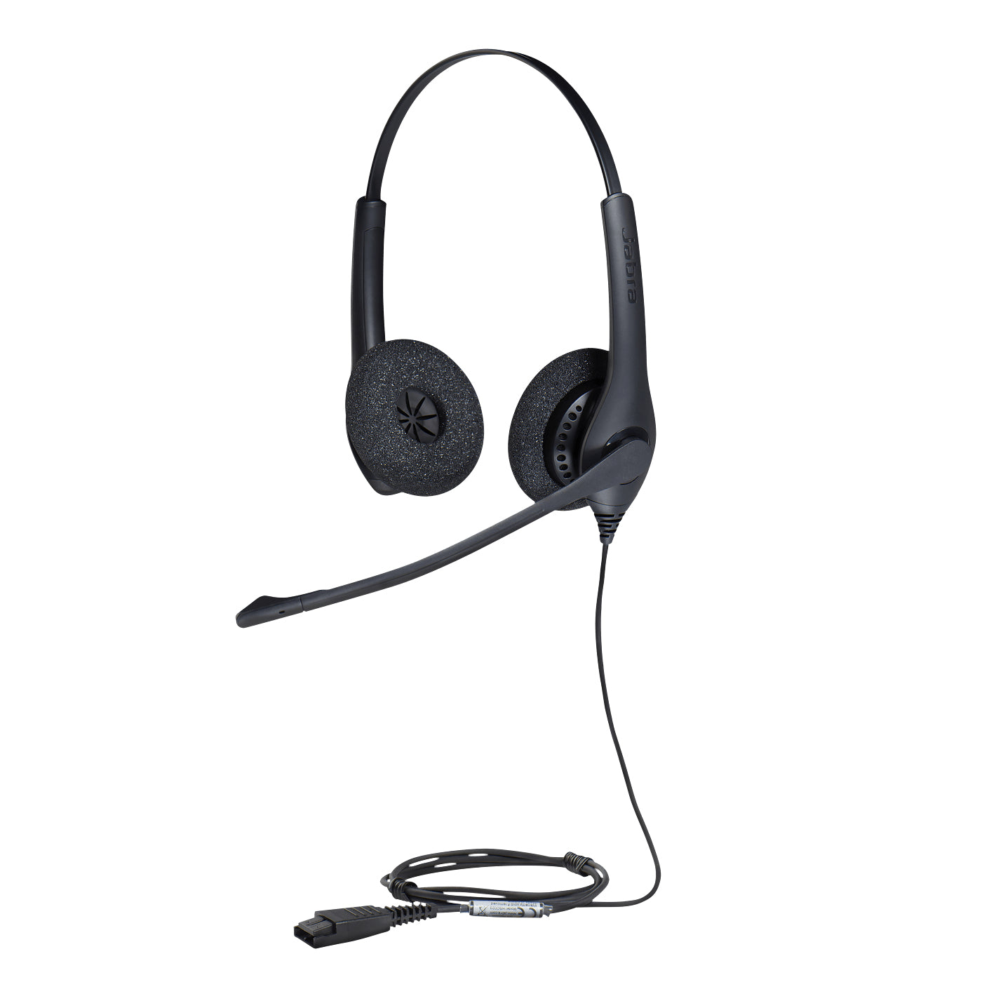 JABRA BIZ 1500 Duo QD Binaural Head-band Black