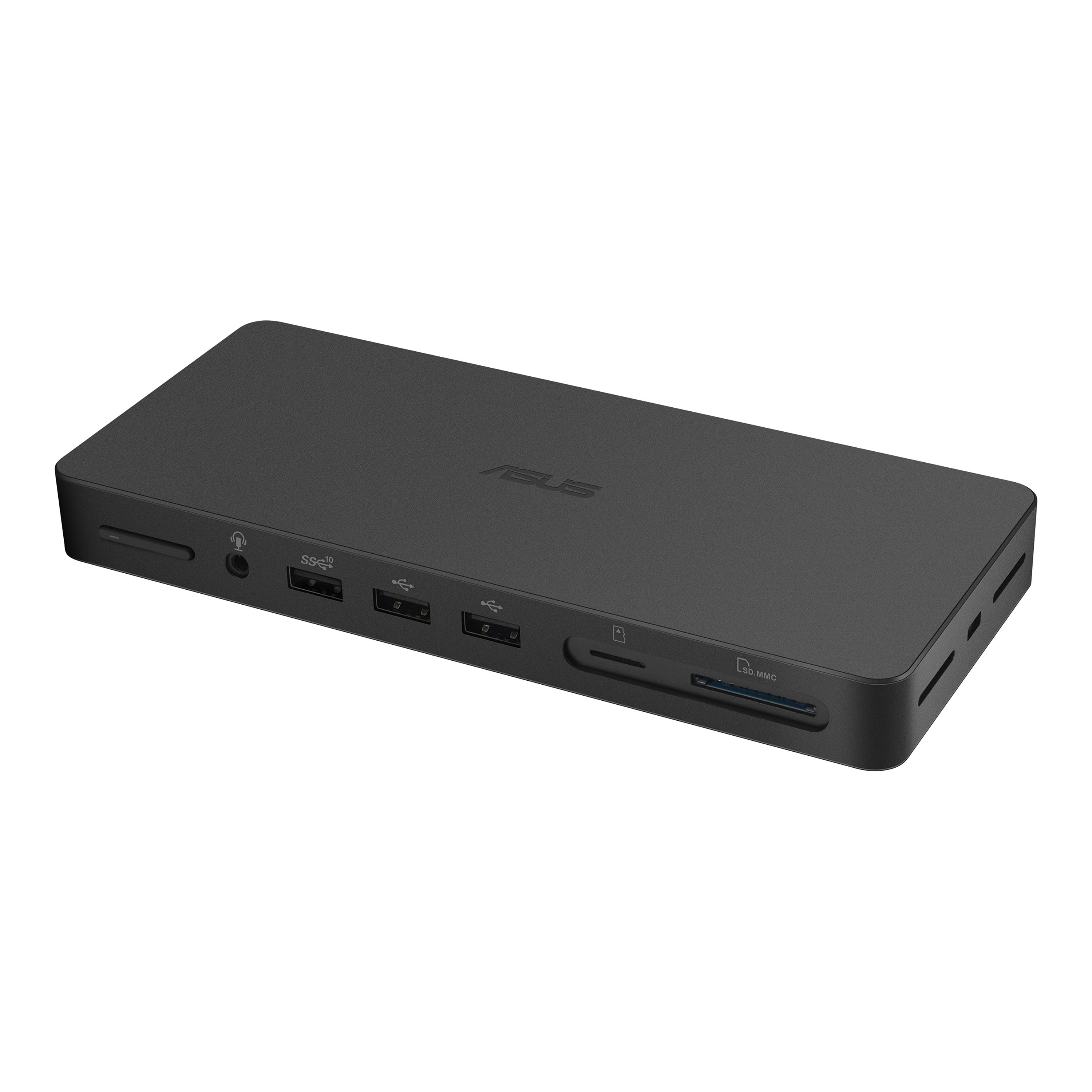 ASUS DC500 - Triple 4K Thunderbolt 4 Dock - Wired - Black