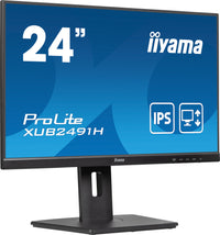 IIYAMA ProLite 24 inch - Full HD IPS LED Monitor - 1920x1080 - Pivot / HAS