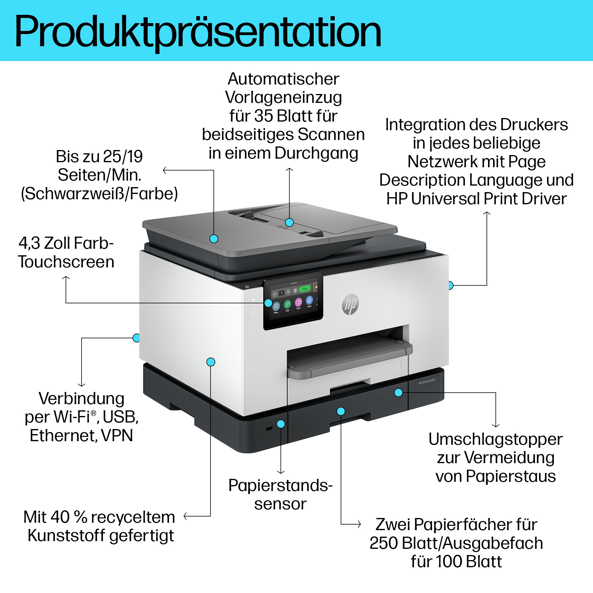 HP INC. OfficeJet Pro 9130b All-in-One Printer