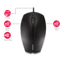 CHERRY GENTIX - Mouse - Corded - Black