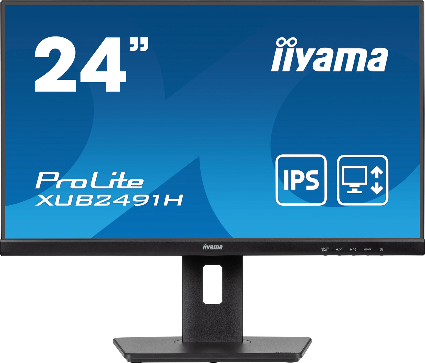 IIYAMA ProLite 24 inch - Full HD IPS LED Monitor - 1920x1080 - Pivot / HAS
