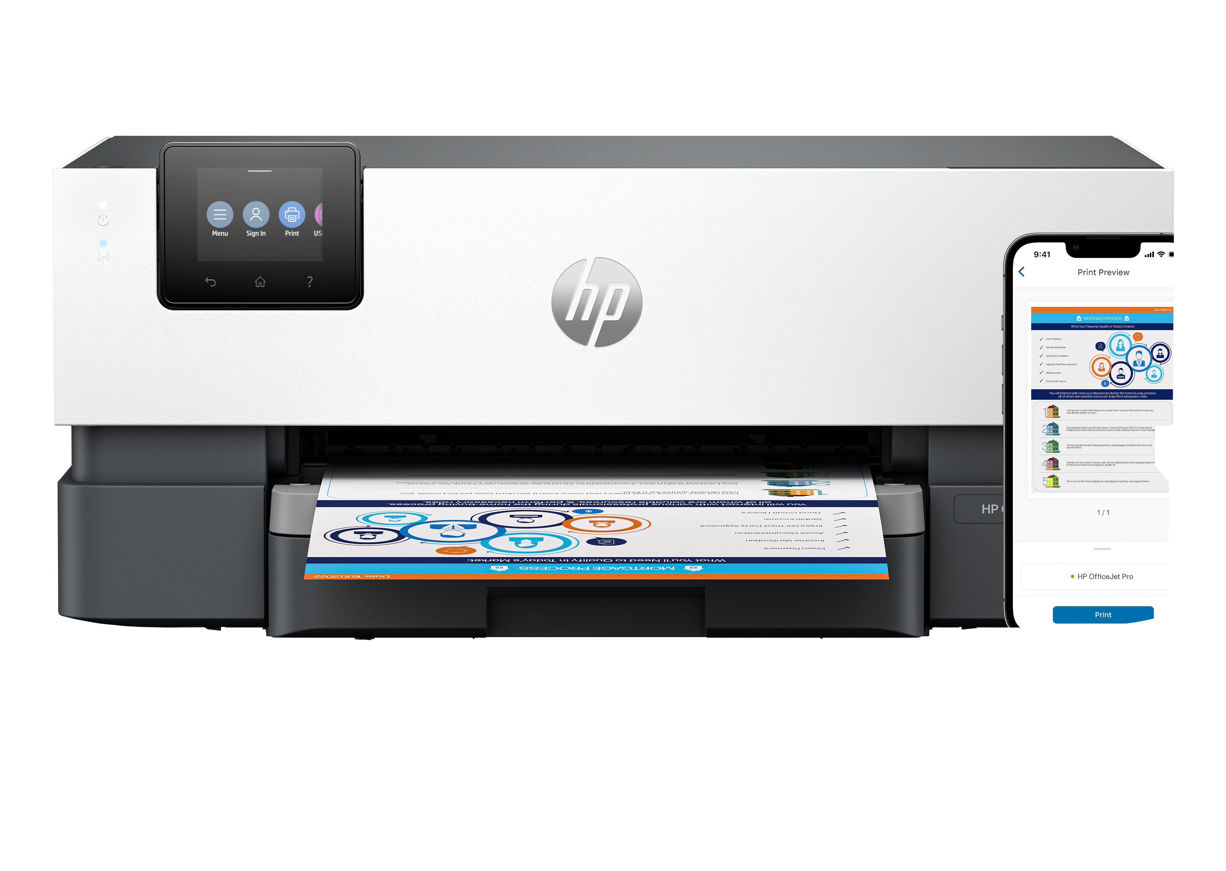 HP INC. OfficeJet Pro 9110b Printer