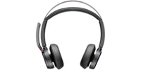 HP INC. Poly Voyager Focus 2 Microsoft Teams Certified USB-C-C Headset + USB-C/A Adapter + Charging Stand