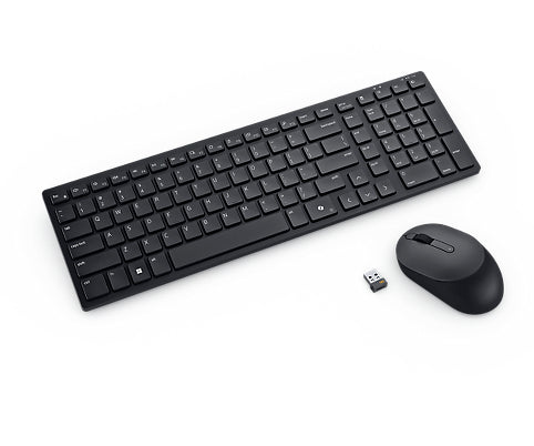 DELL Pro Compact Silent Keyboard and Mouse Combo (KM555) - QWERTY US
