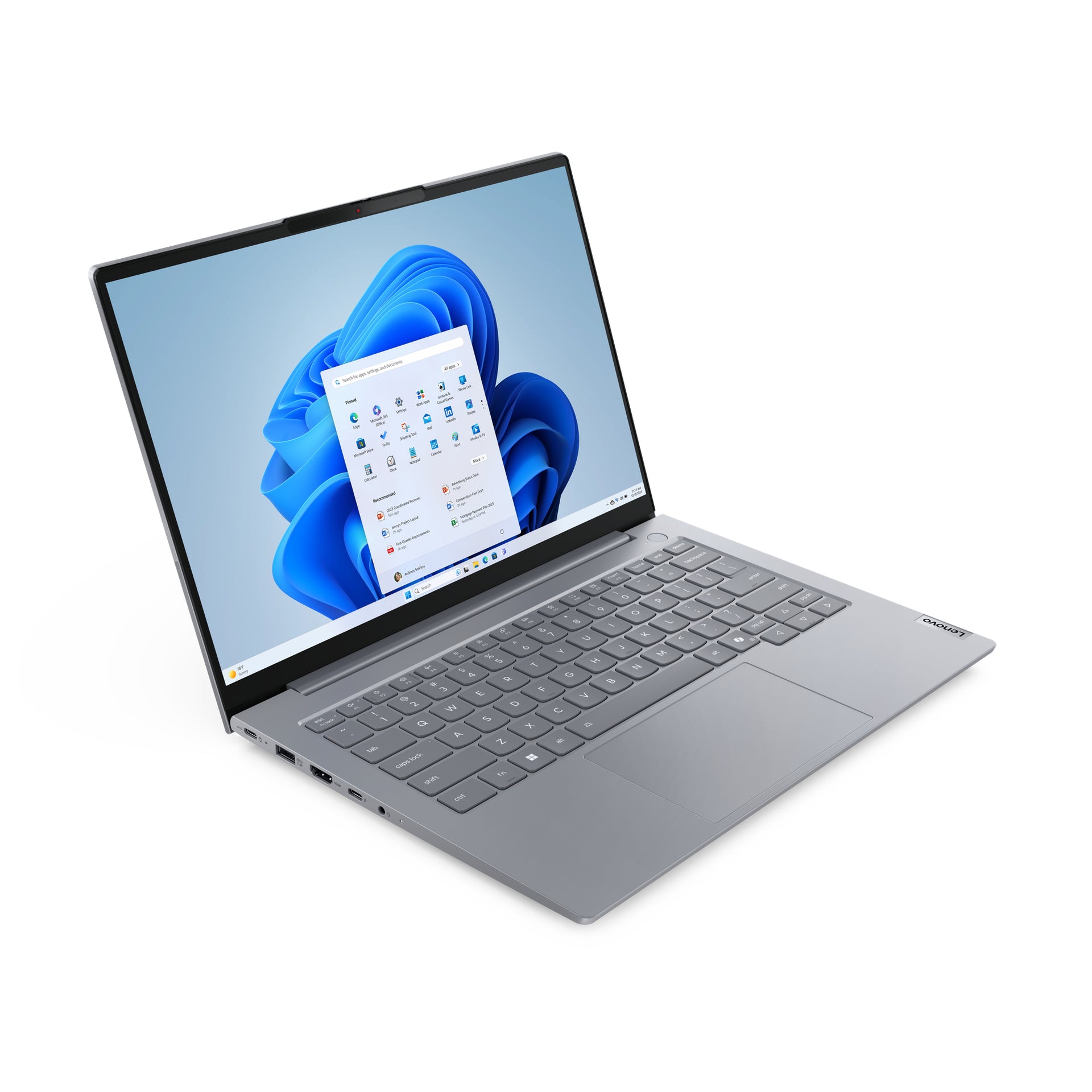 LENOVO ThinkBook 14 G8 IAL - 14 inch - Intel Core Ultra 5 225U - 16GB RAM - 512GB SSD - Windows 11 Pro