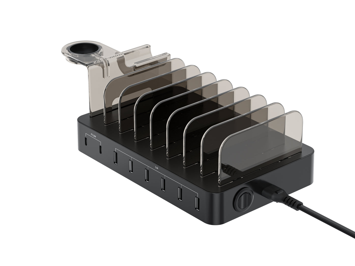 CONCEPTRONIC 8-Port 75W USB PD Charging Station