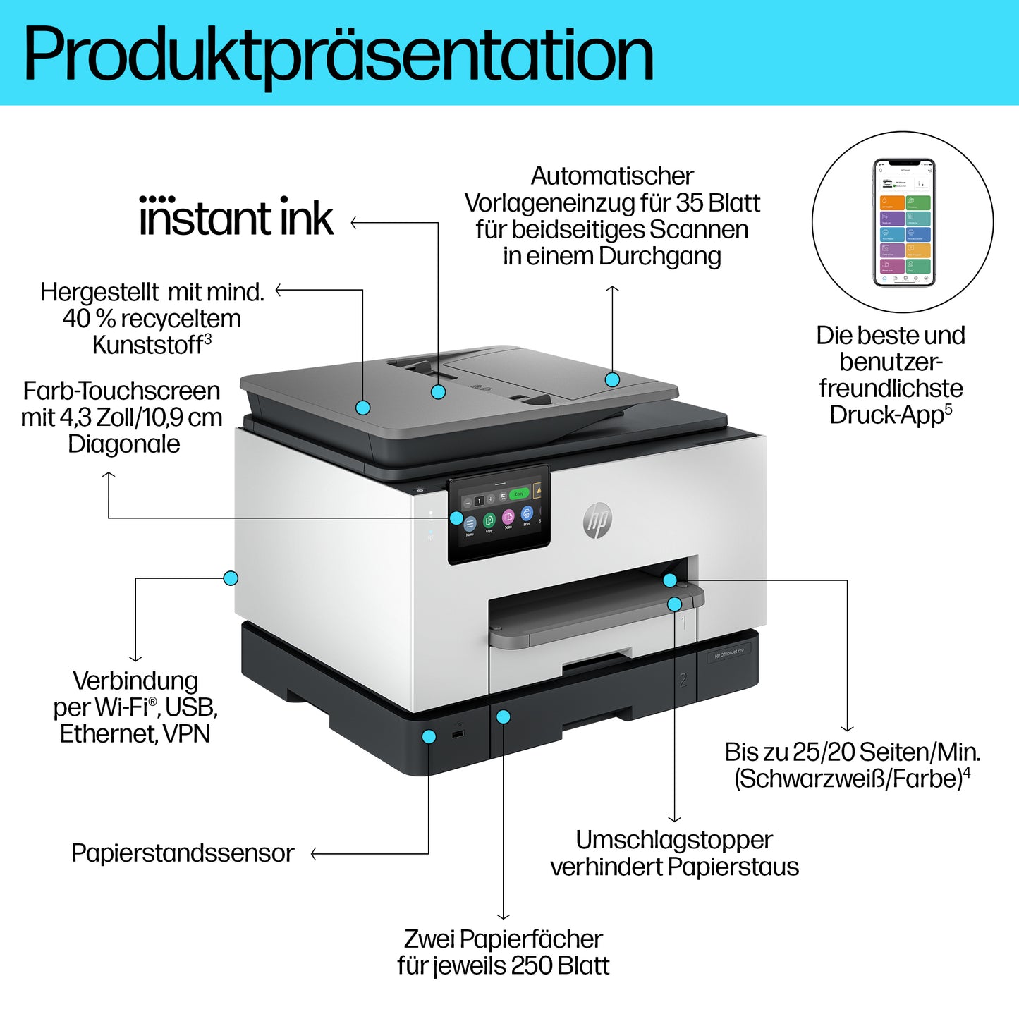 HP INC. OfficeJet Pro 9132e All-in-One Printer