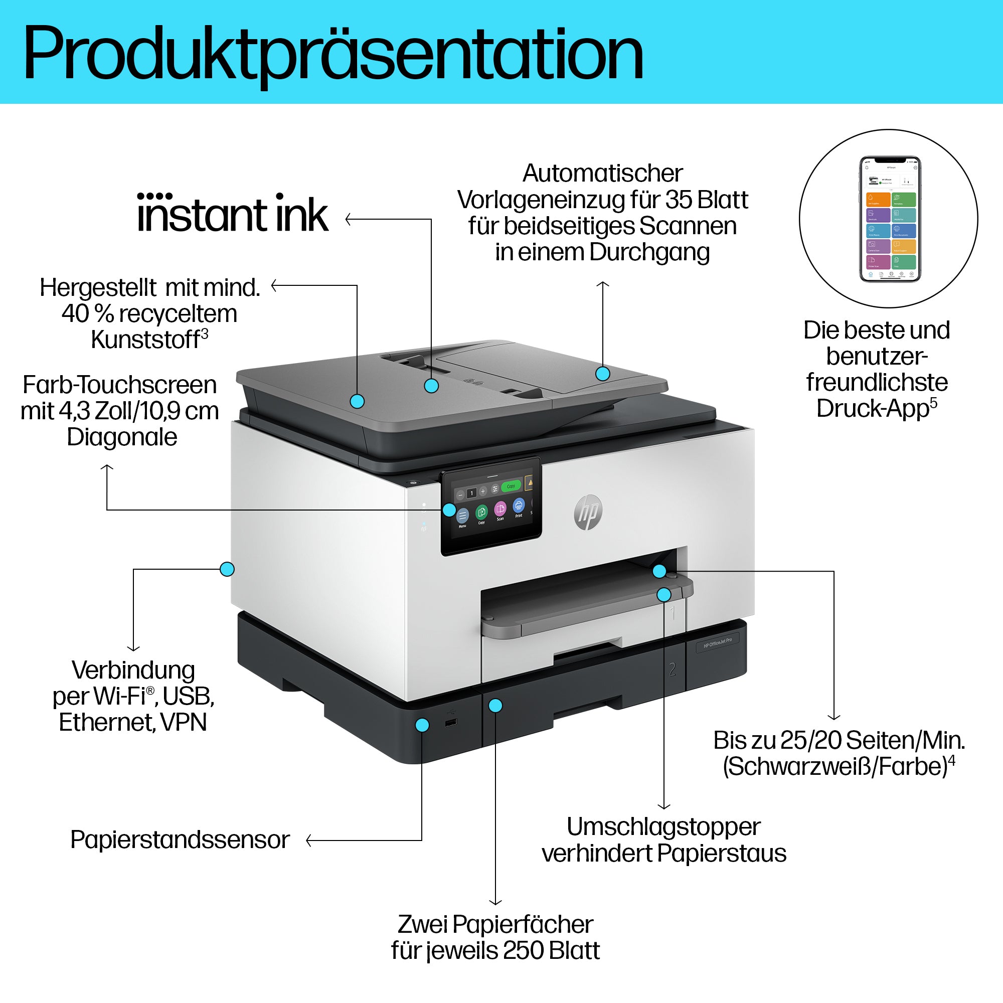 HP INC. OfficeJet Pro 9132e All-in-One Printer
