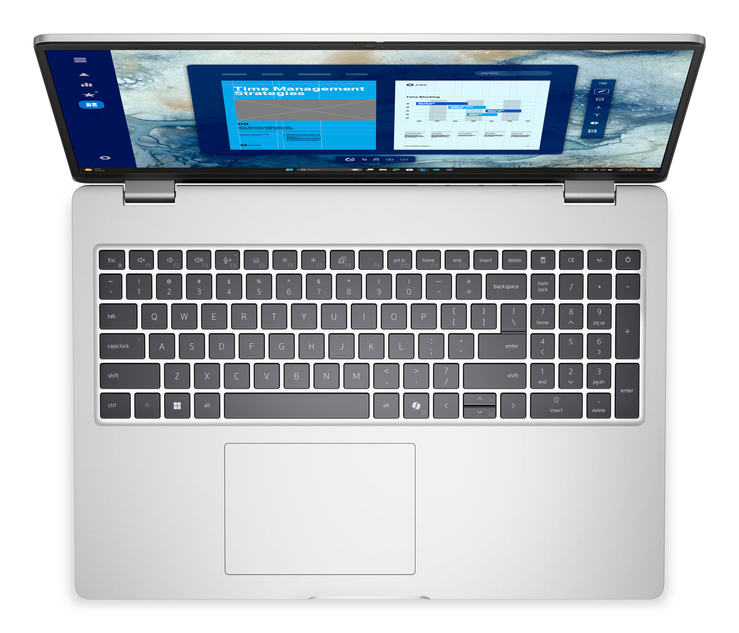 DELL Pro 16 - PC16250 - 16 inch - Intel Core Ultra 7 255U - 16GB RAM - 512GB SSD - Windows 11 Pro - NO AC ADAPTER