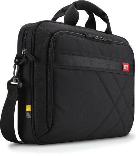 CASE LOGIC DLC-115 - Casual 15.6 inch Laptop-Tablet Case/Bag - Black