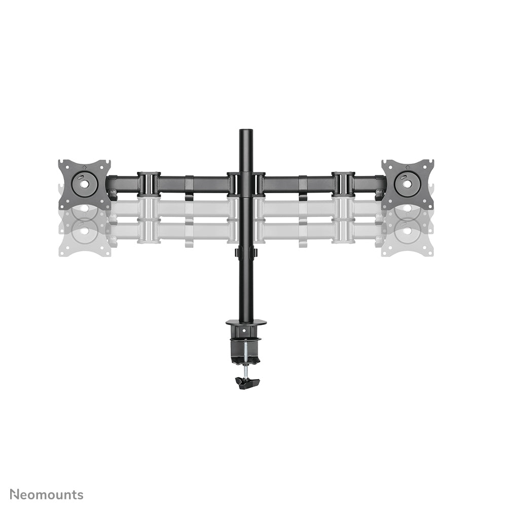 NEOMOUNTS Dual Monitor Arm - 10-27inch - 0-8 kg/screen - Black