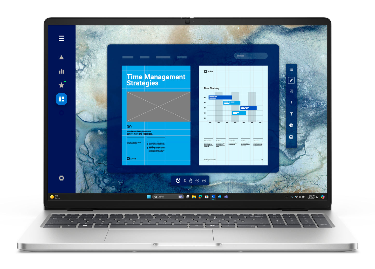 DELL Pro 16 - PC16250 - 16 inch - Intel Core Ultra 7 255U - 16GB RAM - 512GB SSD - Windows 11 Pro - NO AC ADAPTER