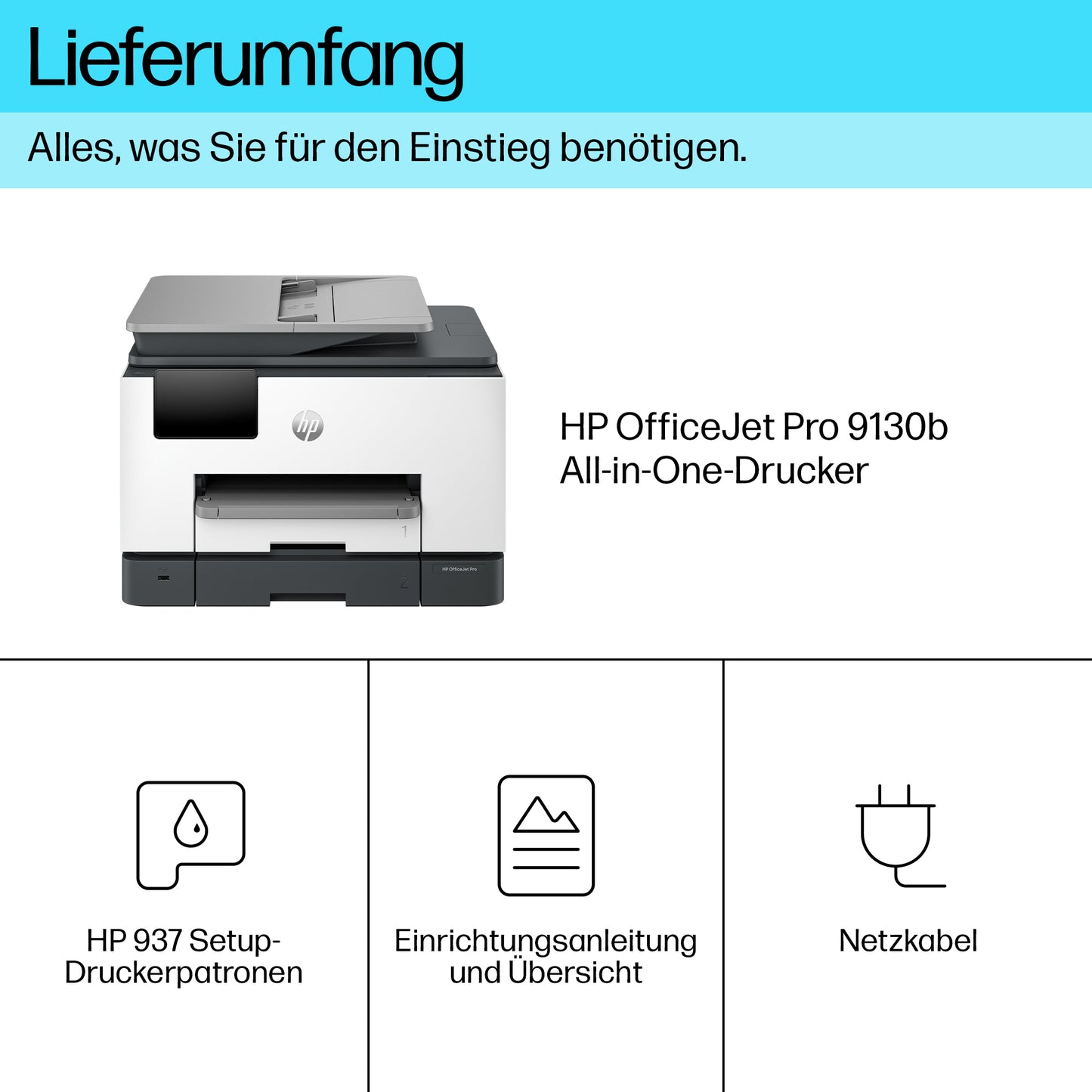 HP INC. OfficeJet Pro 9130b All-in-One Printer