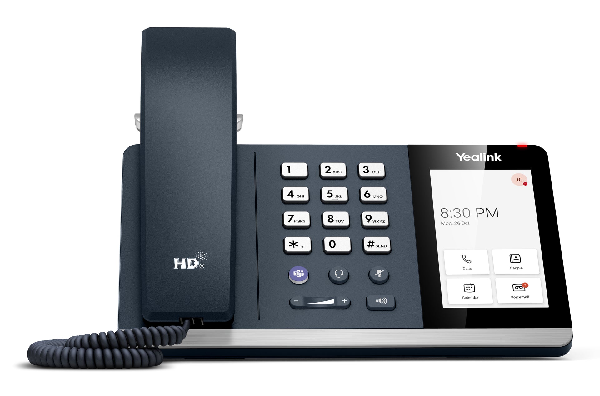 YEALINK MP54 Edition 2 - Teams Edition IP phone - Black - Wired handset - Wi-Fi