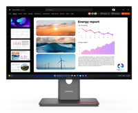 LENOVO ThinkVision P24Q-40 - 24 inch - Quad HD IPS LED Monitor - 2560x1440 - 120Hz - Pivot / HAS / USB-C