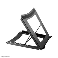 NEOMOUNTS Laptop Stand - 10-16inch - Max 5 kg - 5 Height Positions - Foldable - Compact - Universal - Black