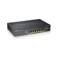 ZYXEL 8-Port Gigabit Smart Managed PoE+ Switch - 130W - NebulaFlex Cloud